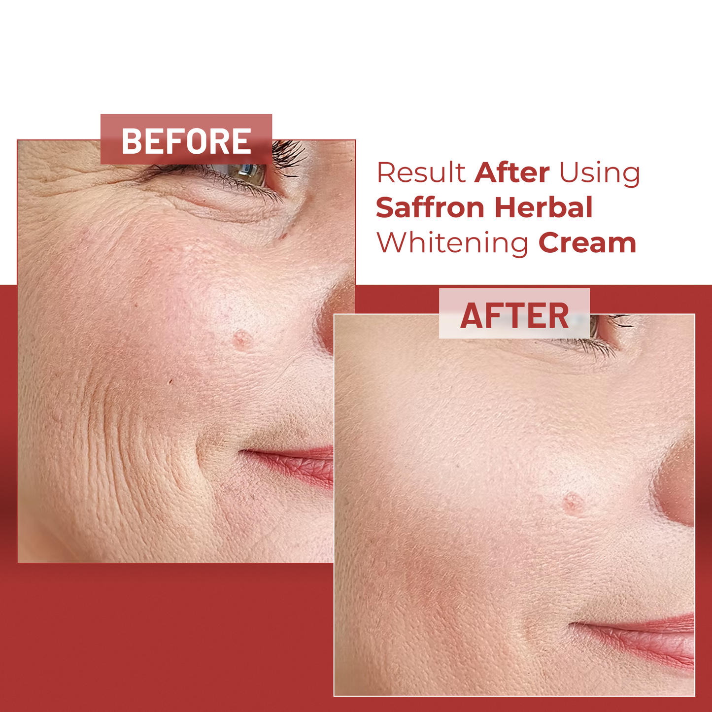Saffron Herbal Whitening Cream (BUY 2 GET 1 FREE)