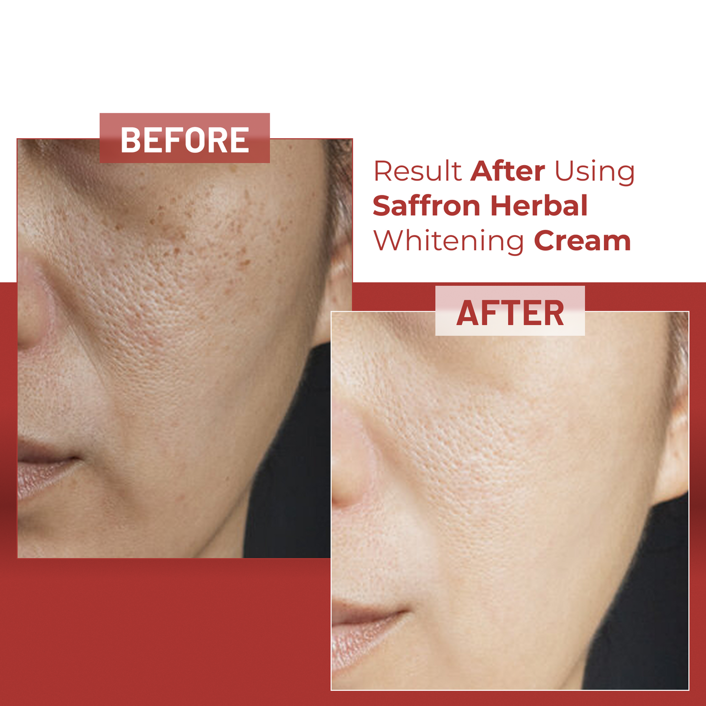 Saffron Herbal Whitening Cream (BUY 2 GET 1 FREE)