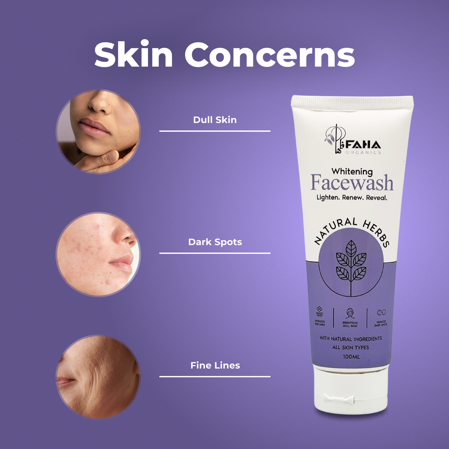 Whitening FaceWash Refresh and Oil Control