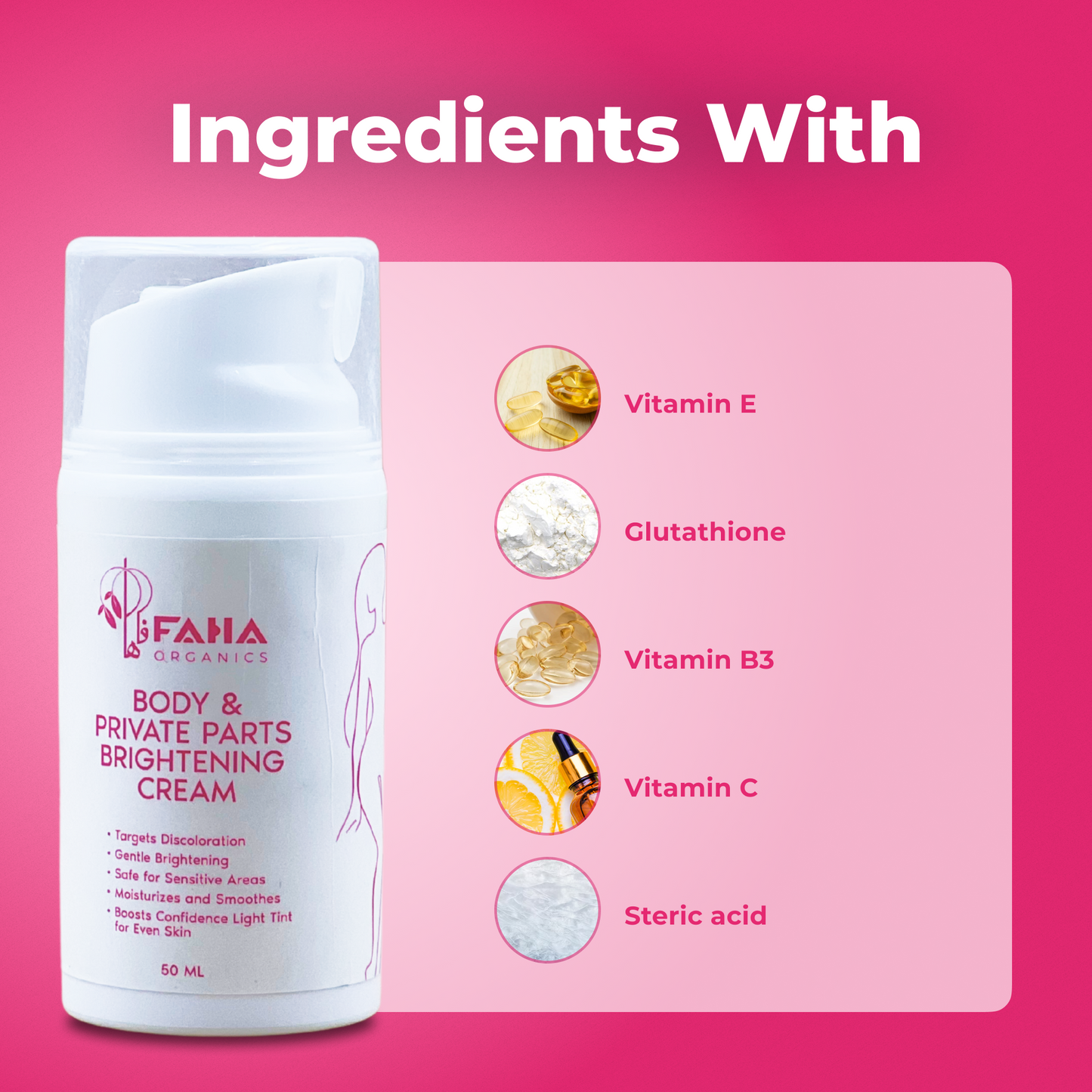 Body & Private Parts Whitening Cream