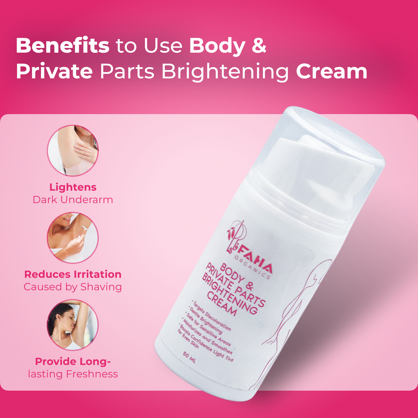 Body & Private Parts Whitening Cream