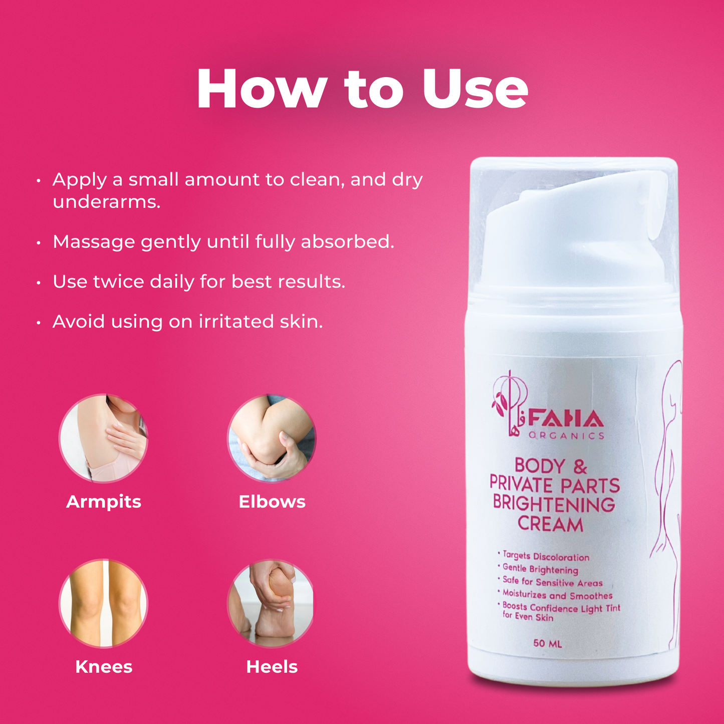 Body & Private Parts Whitening Cream