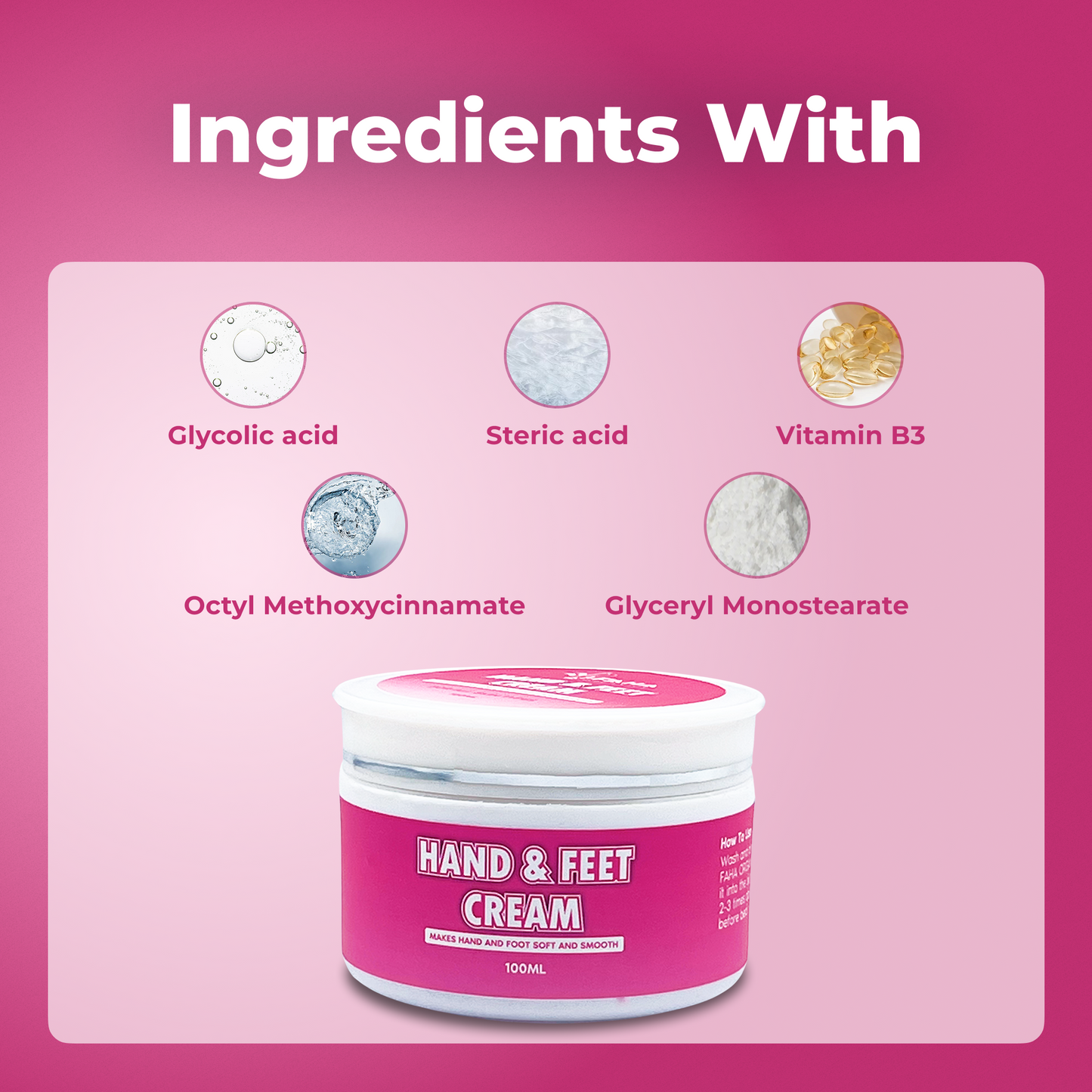Hand and Feet Whitening Cream