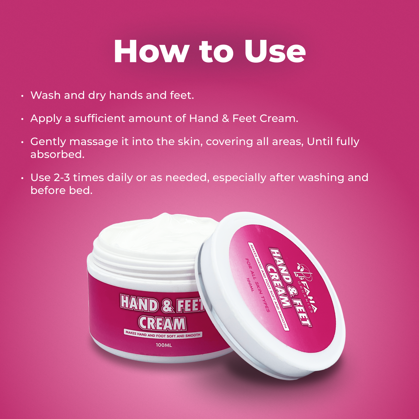 Hand and Feet Whitening Cream