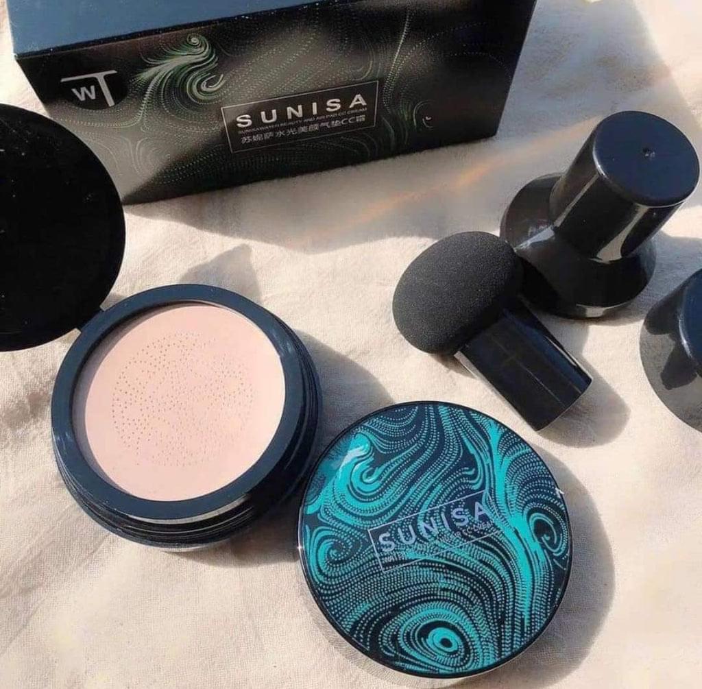 Sunisa 3 in 1 Air Cushion CC and BB Cream Foundation - FAHA Organic's